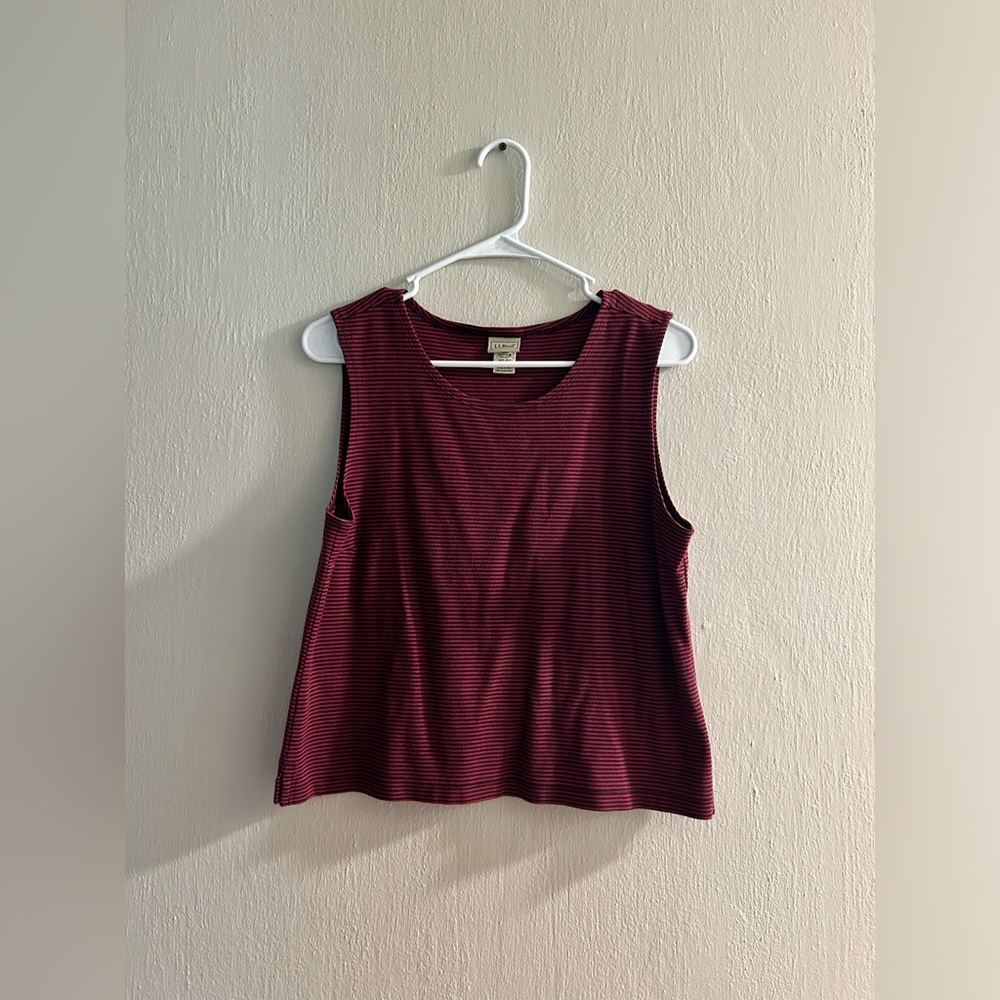 vintage LL bean muscle tank